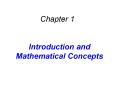 Introduction and Mathematical Concepts PowerPoint PPT Presentation