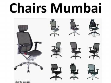 Ergonomic Office Chairs