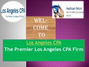 Los Angeles CPA Firm
