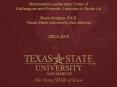 Memorable Leadership Traits of Colleagues and Friends: Lessons to Guide Us Russ Hodges, Ed.D. Texas State University-San Marcos  CRLA 2010 PowerPoint PPT Presentation