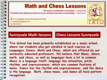 Math Tutors in Sunnyvale providing Expert Math Lessons