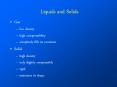 Liquids and Solids PowerPoint PPT Presentation