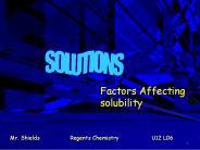 Factors Affecting