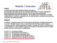 Module 1 Overview