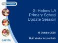 St Helens LA Primary School Update Session PowerPoint PPT Presentation