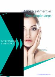 Acne Treatment In Five Simple Steps