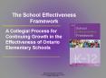 The School Effectiveness Framework PowerPoint PPT Presentation