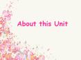 About this Unit PowerPoint PPT Presentation