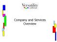 Company and Services Overview PowerPoint PPT Presentation