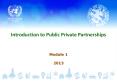 Introduction to Public Private Partnerships PowerPoint PPT Presentation