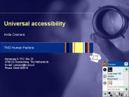 Universal accessibility