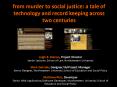 from murder to social justice: a tale of technology and record keeping across two PowerPoint PPT Presentation