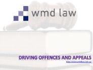 Driving Offences and Appeals