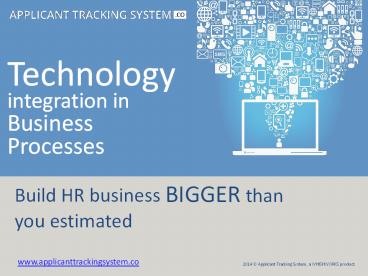 Technology Integration in HR Business Processes