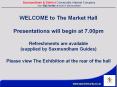 WELCOME to The Market Hall Presentations will begin at 7.00pm Refreshments are available (supplied by Saxmundham Guides) Please view The Exhibition at the rear of the hall PowerPoint PPT Presentation