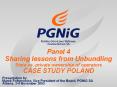 Panel 4 Sharing lessons from Unbundling State vs. private ownership of operators CASE STUDY POLAND PowerPoint PPT Presentation