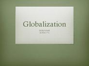 Globalization