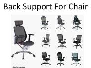 Back Support For Chair