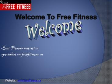 Best dietitian fitness coaches on freefitness.ca