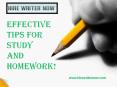 Effective Tips for Study and Homework! PowerPoint PPT Presentation