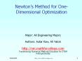Newton PowerPoint PPT Presentation