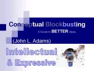Conceptual Blockbusting
