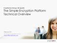Cryptzone Simple Encryption Platform Technical Presentation PowerPoint PPT Presentation