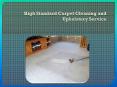 High Standard Carpet Cleaning and Upholstery Service PowerPoint PPT Presentation