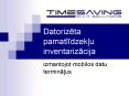 Datorizeta pamatlidzeklu inventarizacija PowerPoint PPT Presentation