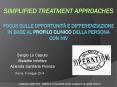 Simplified Treatment Approaches Focus sulle opportunit PowerPoint PPT Presentation
