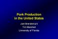 Pork Production in the United States PowerPoint PPT Presentation