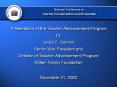 Presentation of the Teacher Advancement Program PowerPoint PPT Presentation