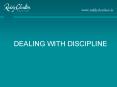 DEALING WITH DISCIPLINE PowerPoint PPT Presentation