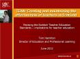 TEAN: Creating and maintaining the effectiveness of teachers in Scotland PowerPoint PPT Presentation