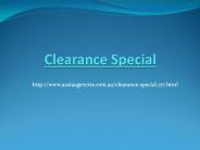 Clearance Special
