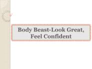 Body Beast-Look Great, Feel Confident