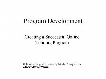 presentation player overlay