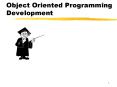 Object Oriented Programming Development PowerPoint PPT Presentation