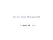 Project Time Management