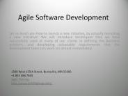 Agile Software Development