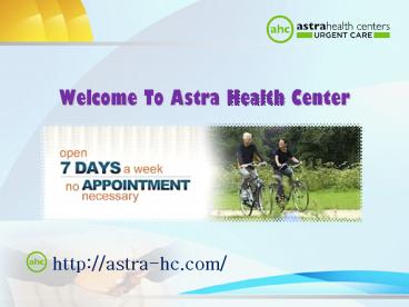 Urgent Care Astra Health Center (1)