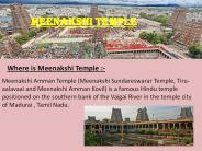 Madurai Meenakshi Sundareswarar Temple