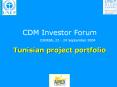 Tunisian project portfolio PowerPoint PPT Presentation
