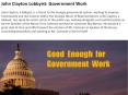 John Clayton Lobbyist: Government Work PowerPoint PPT Presentation
