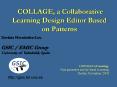 COLLAGE, a Collaborative Learning Design Editor Based on Patterns PowerPoint PPT Presentation