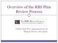 Overview of the RBS Plan Review Process PowerPoint PPT Presentation