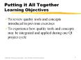 Putting it All Together Learning Objectives PowerPoint PPT Presentation