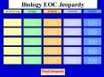 Biology EOC Jeopardy PowerPoint PPT Presentation