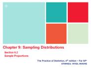 The Practice of Statistics, 4th edition 
