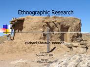 Ethnographic Research